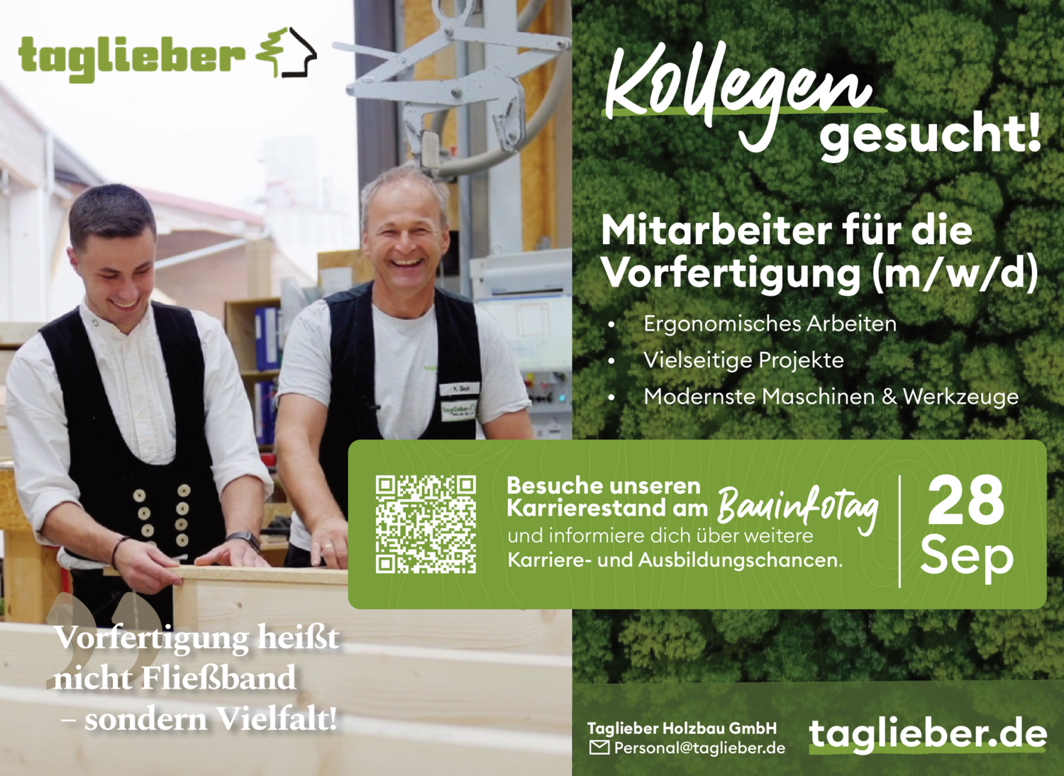 Mitarbeiter für die Vorfertigung (m/w/d)