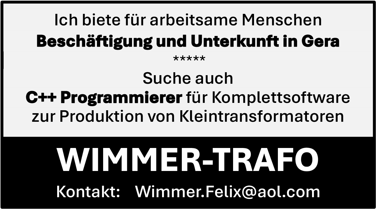 C++ Programmierer (m/w/d)