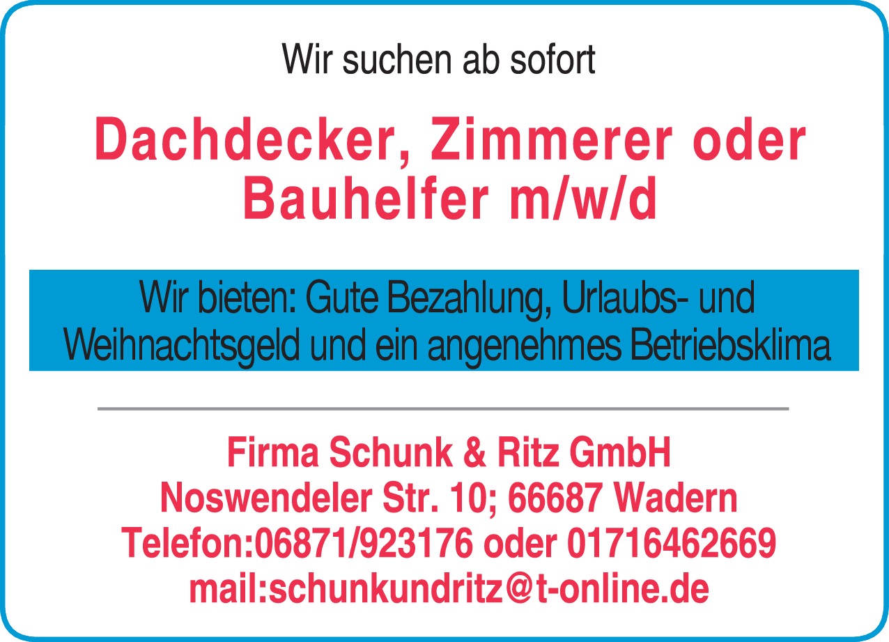 Bauhelfer (m/w/d)