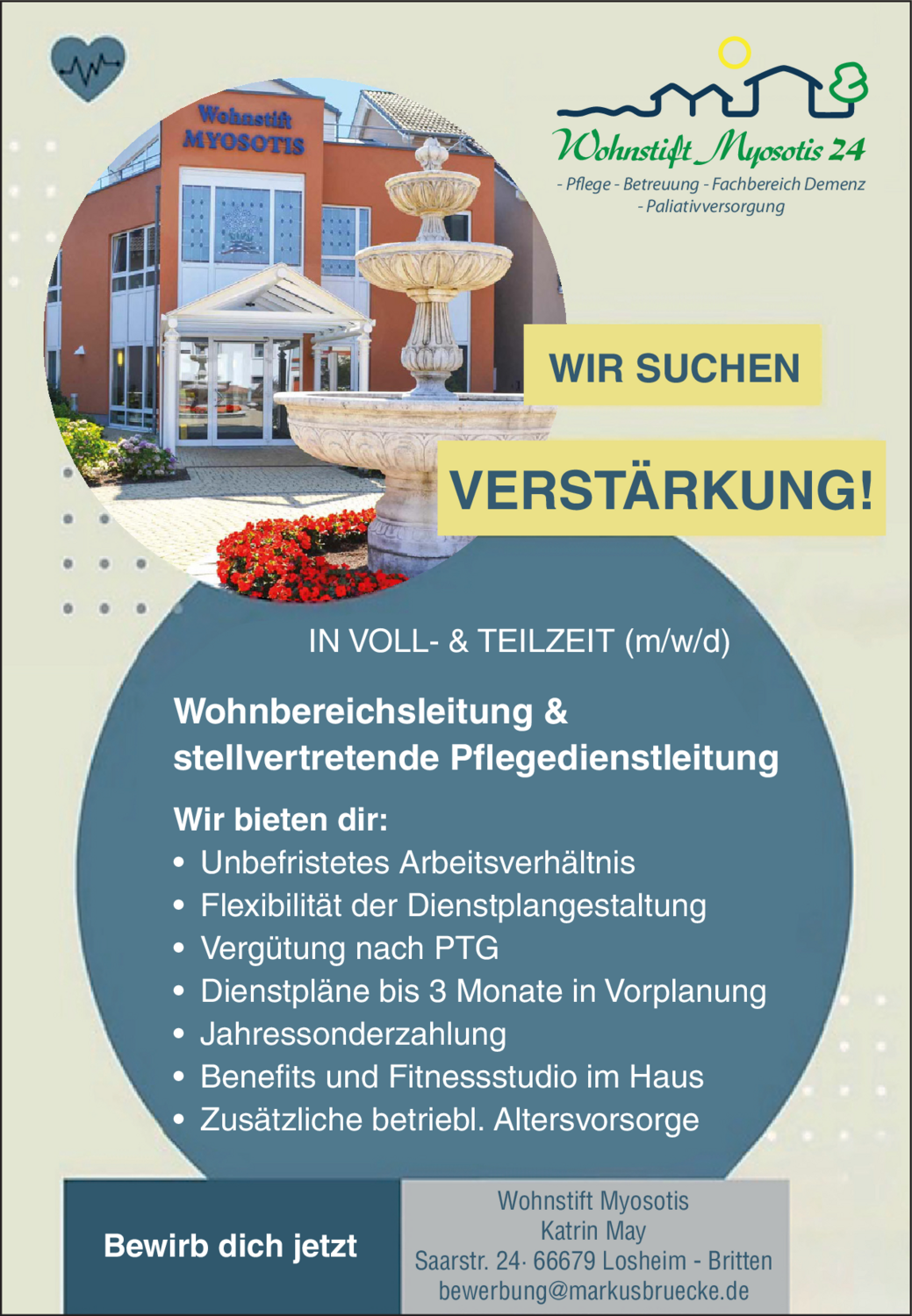 Wohnbereichsleitung (m/w/d)