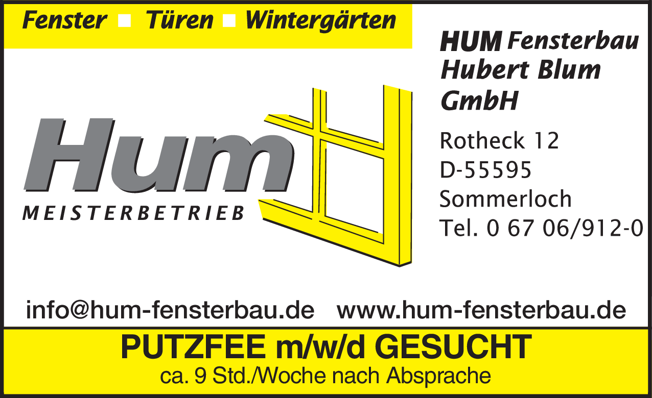 Putzfee (m/w/d)