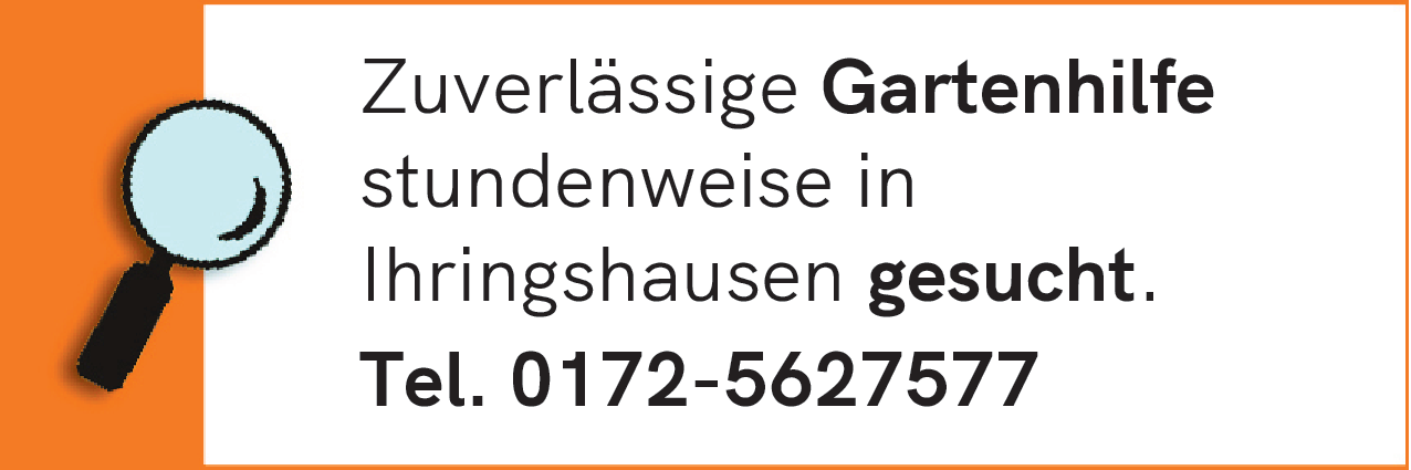 Gartenhilfe (m/w/d)