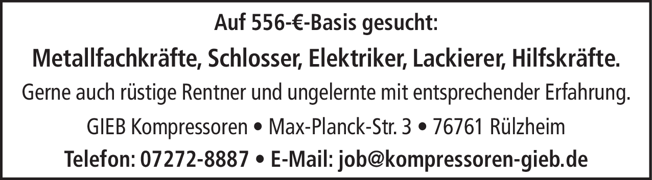 Schlosser (m/w/d)