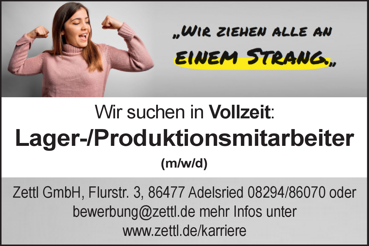 Lager-/Produktionsmitarbeiter (m/w/d)