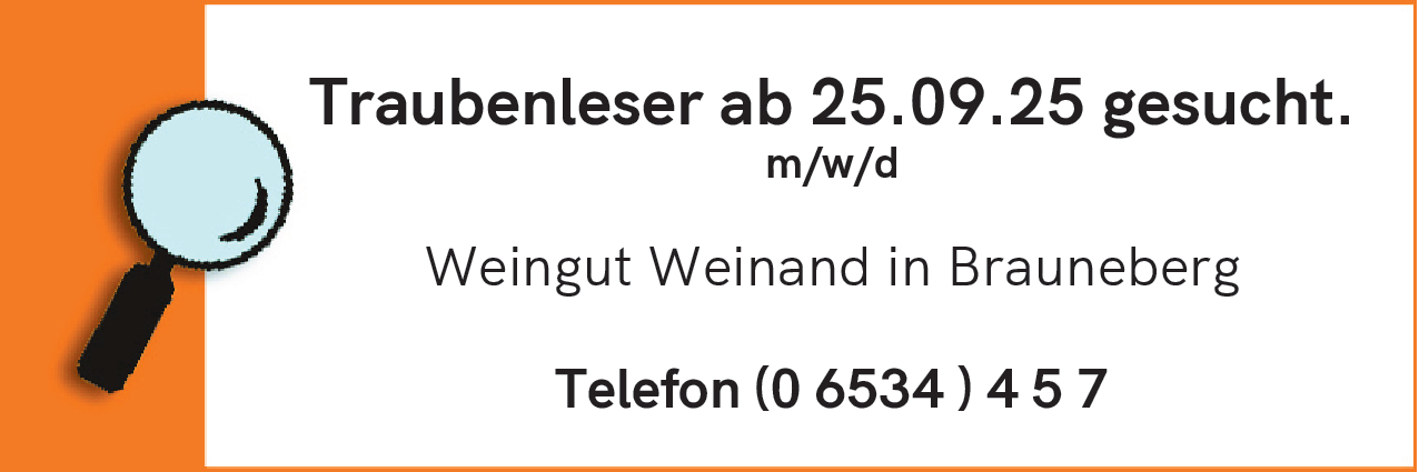 Traubenleser (m/w/d)