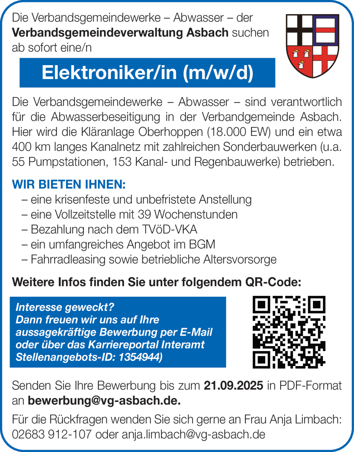 Elektroniker/in (m/w/d)