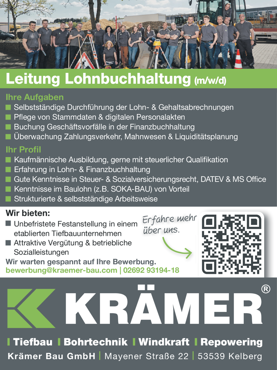 Leitung Lohnbuchhaltung (m/w/d)
