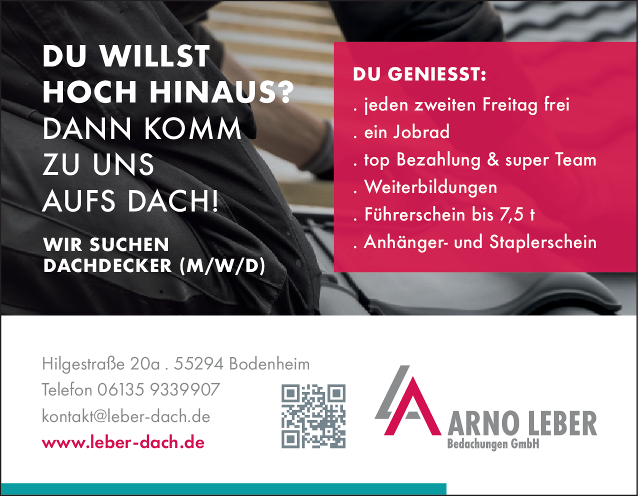 Dachdecker (m/w/d)