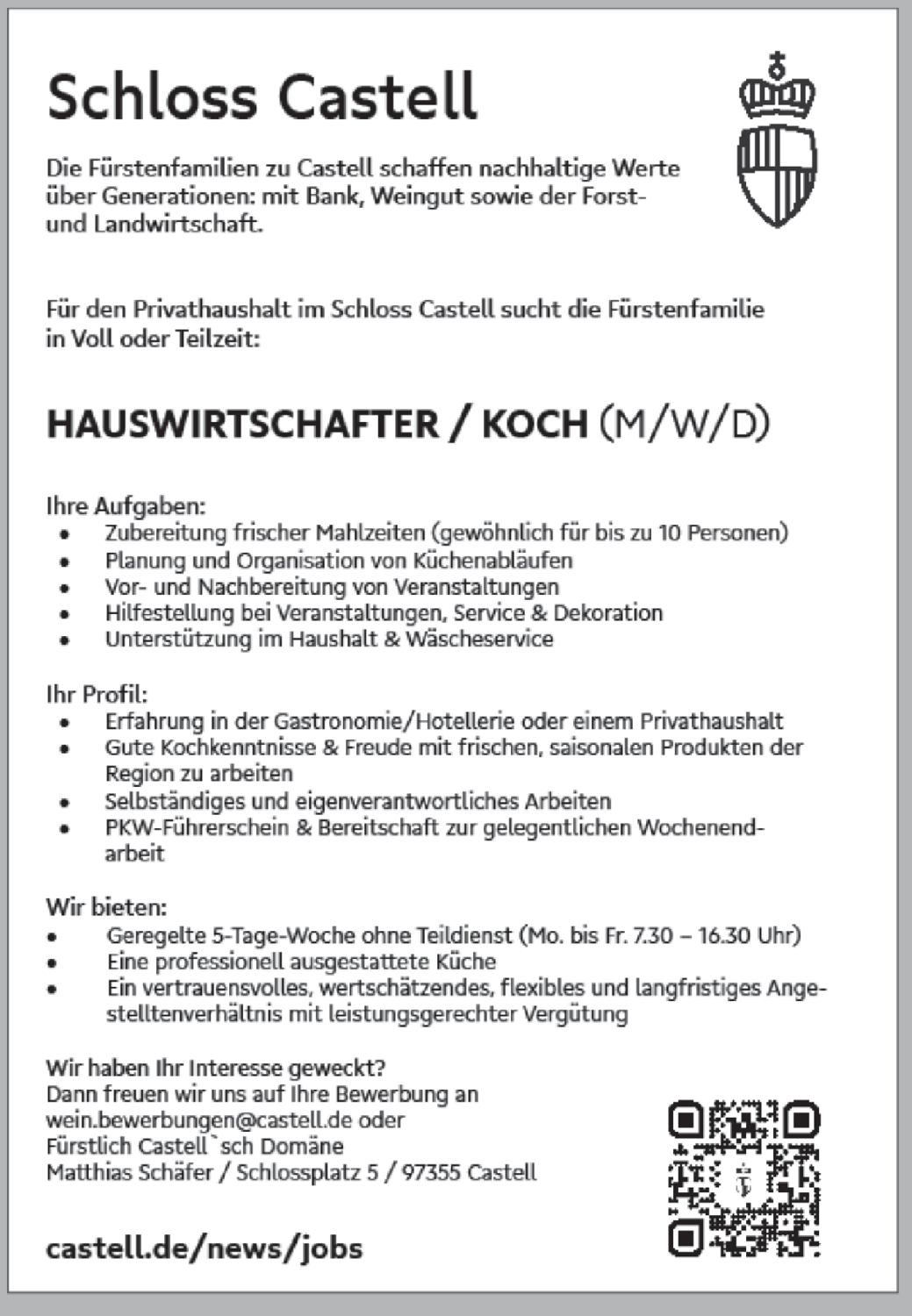 Koch (m/w/d)