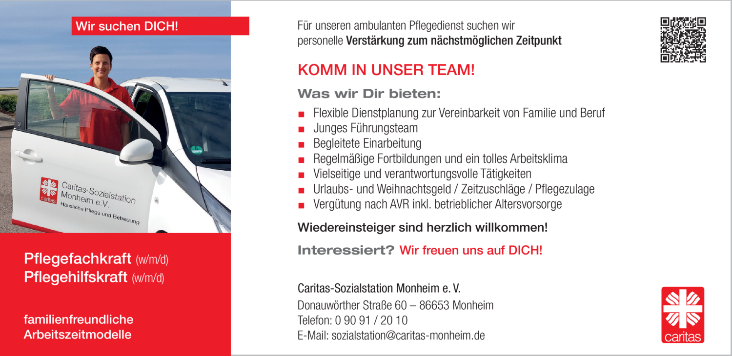 Pflegefachkraft (w/m/d)