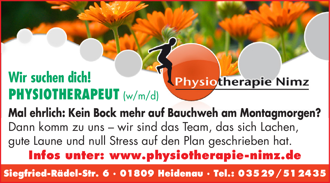 Physiotherapeut (w/m/d)