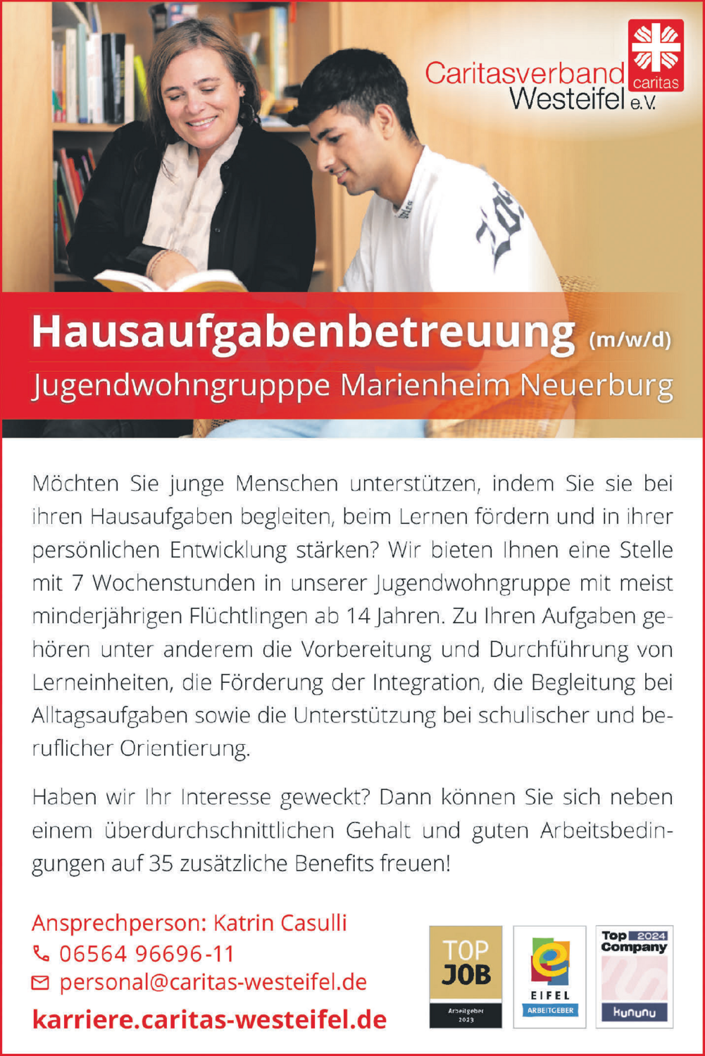 Hausaufgabenbetreuung (m/w/d)