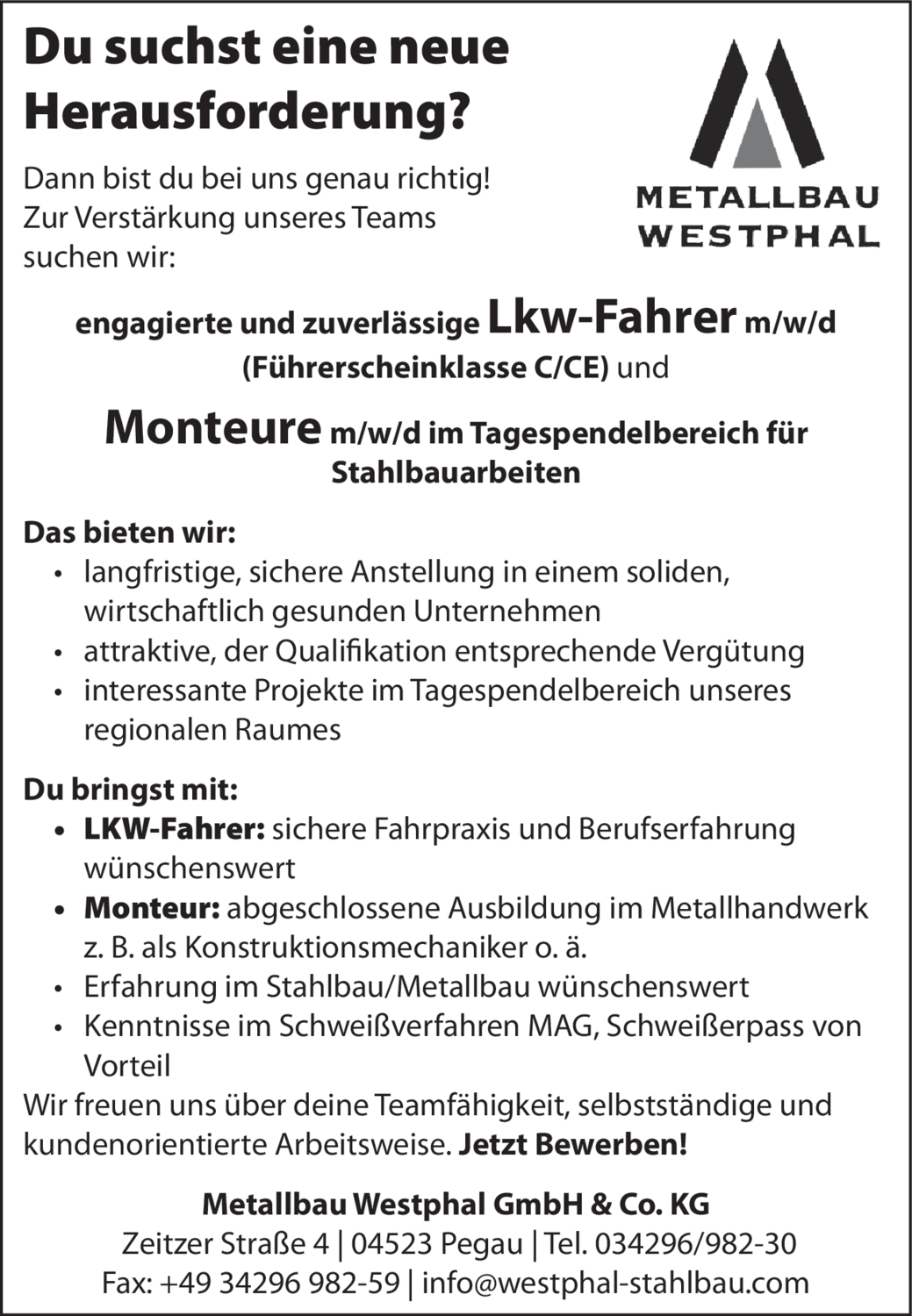 Lkw-Fahrer (m/w/d)