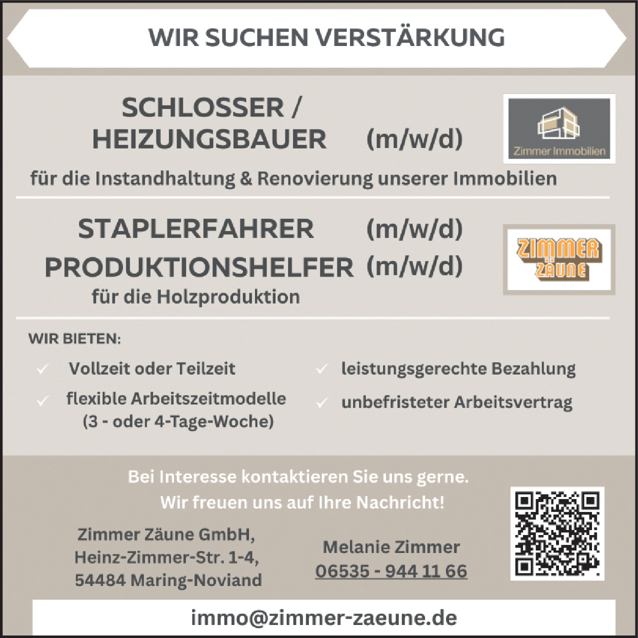 Schlosser / Heizungsbauer (m/w/d)