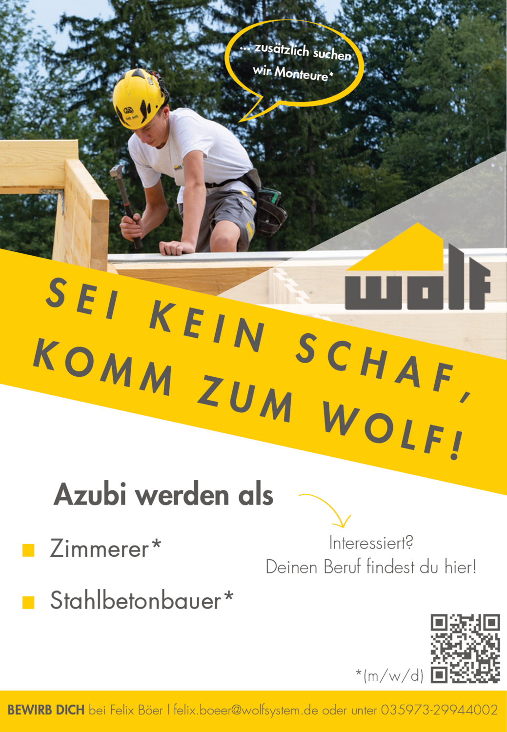 Zimmerer (m/w/d)