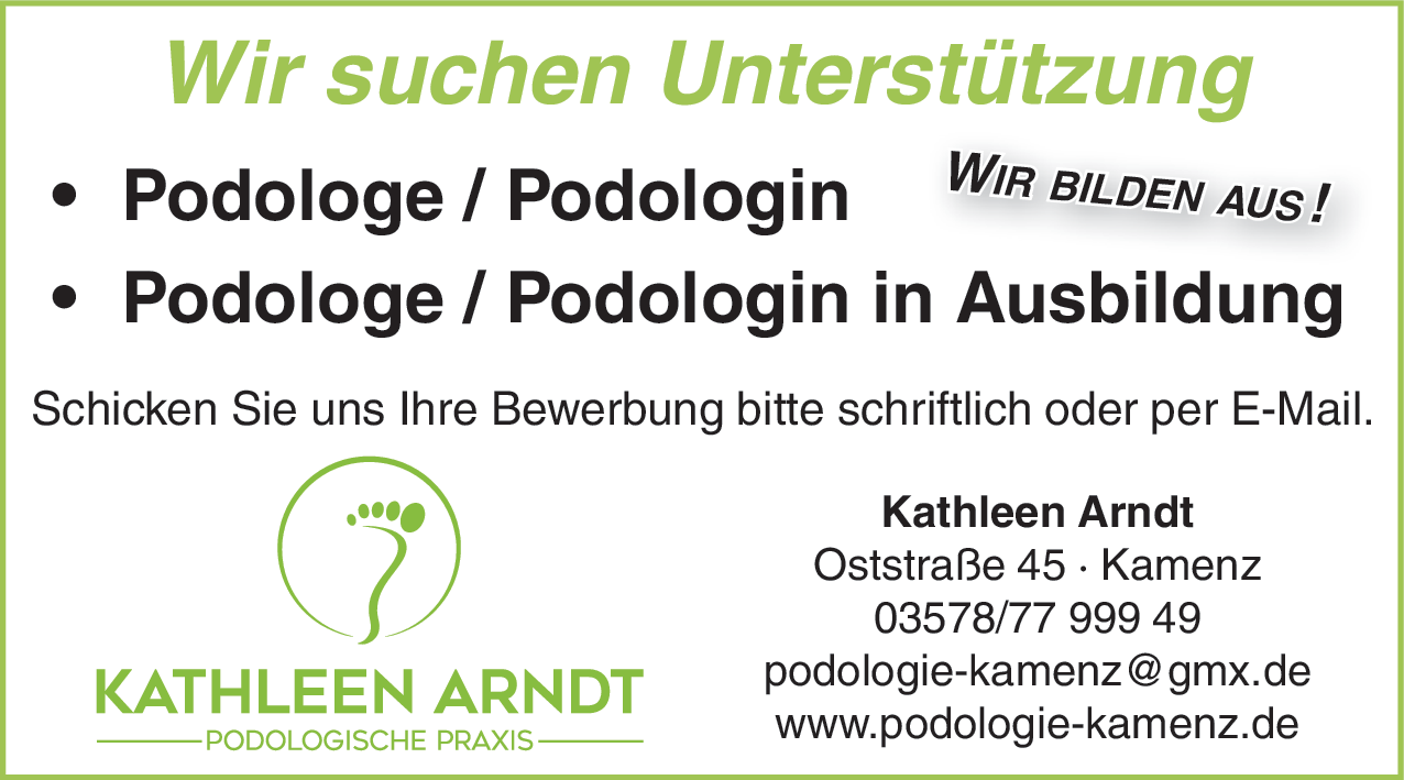 Podologe/Podologin in Ausbildung (m/w/d)
