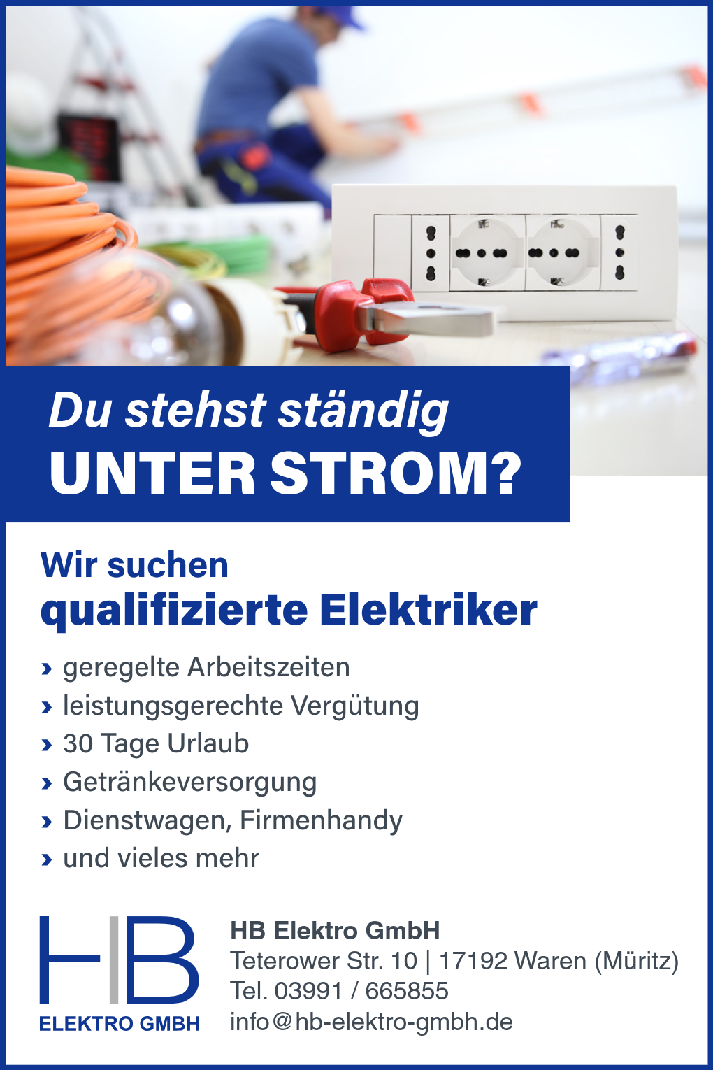 Qualifizierter Elektriker (m/w/d)