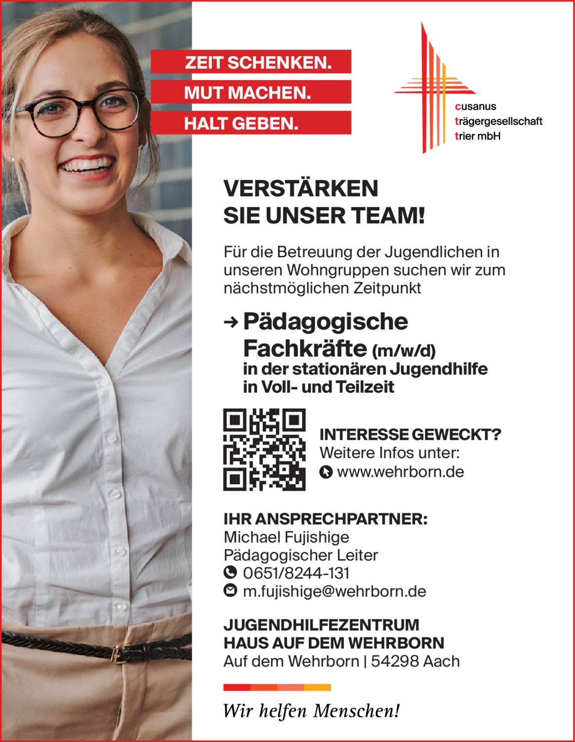Pädagogische Fachkräfte (m/w/d)