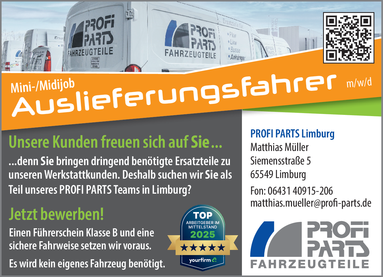 Auslieferungsfahrer (m/w/d)