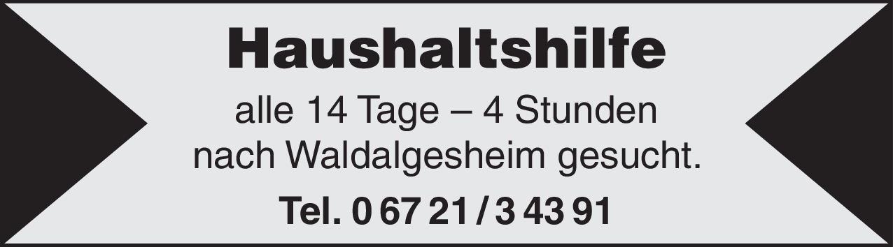 Haushaltshilfe