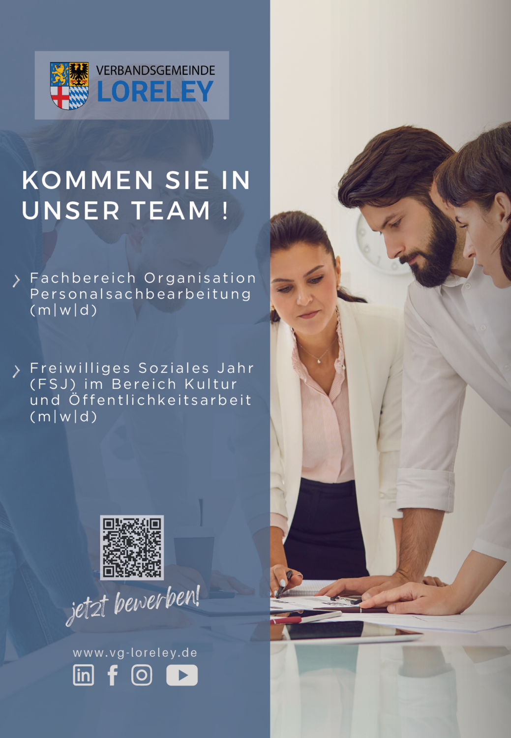 Freiwilliges Soziales Jahr (FSJ) im Bereich Kultur und Öffentlichkeitsarbeit (m/w/d)