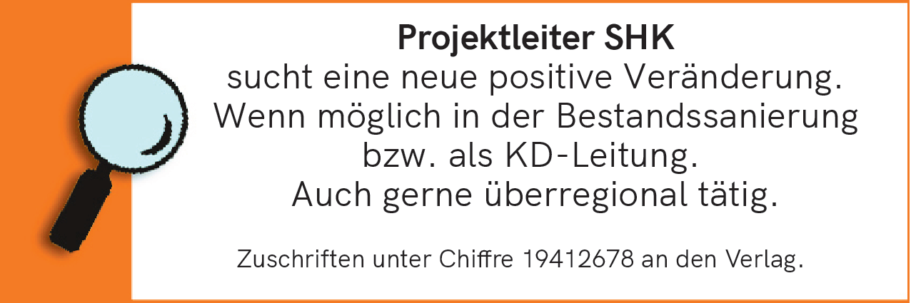 Projektleiter SHK (m/w/d)