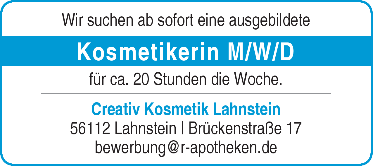Kosmetikerin (m/w/d)