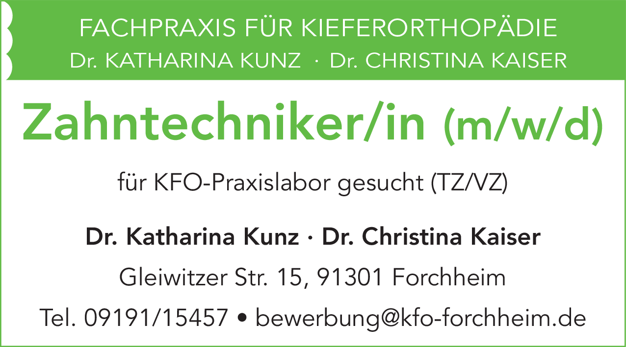 Zahntechniker/in (m/w/d)