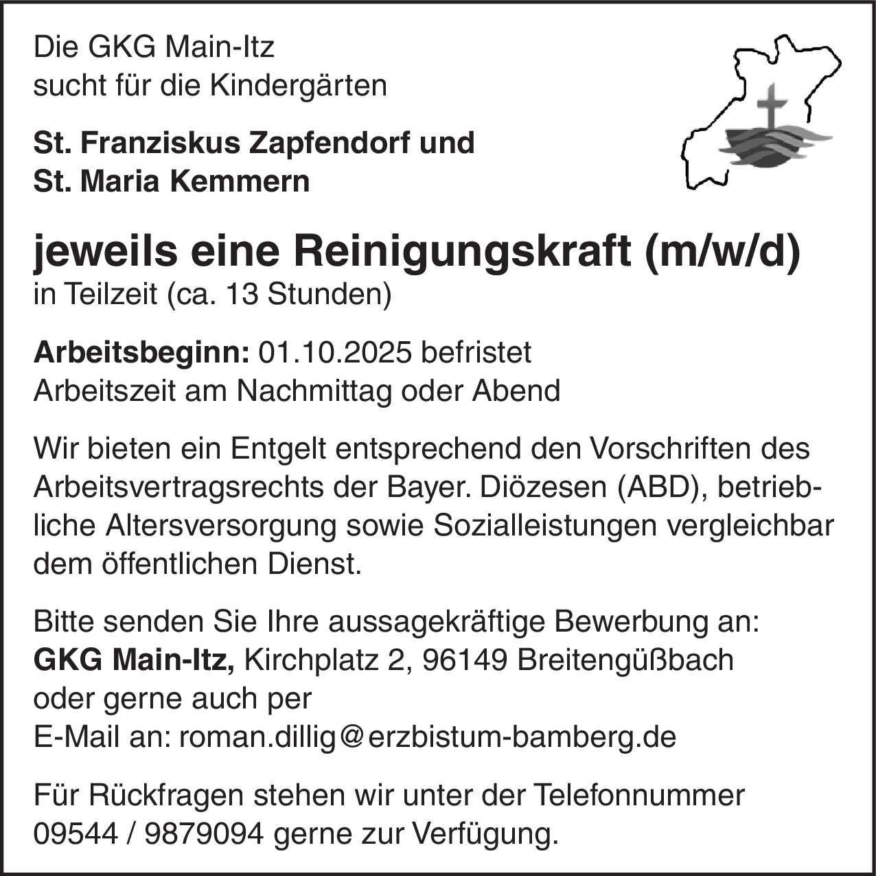 Reinigungskraft (m/w/d)