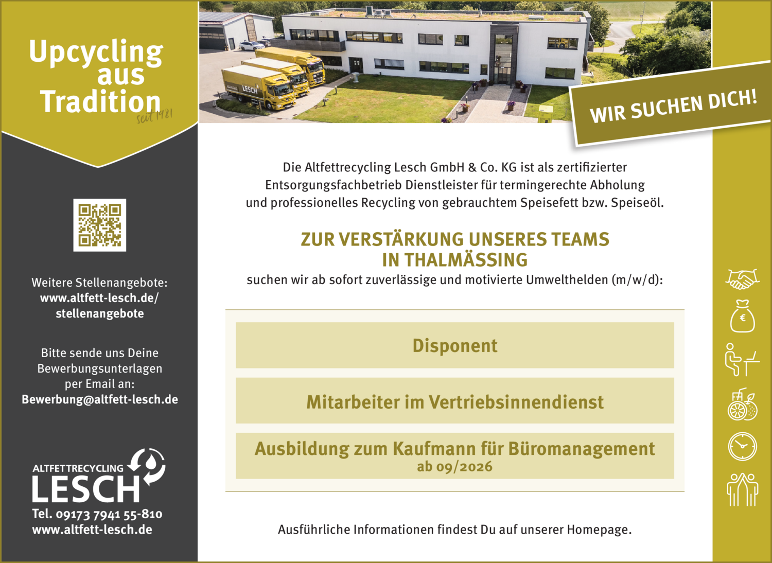 Ausbildung zum Kaufmann für Büromanagement (m/w/d)