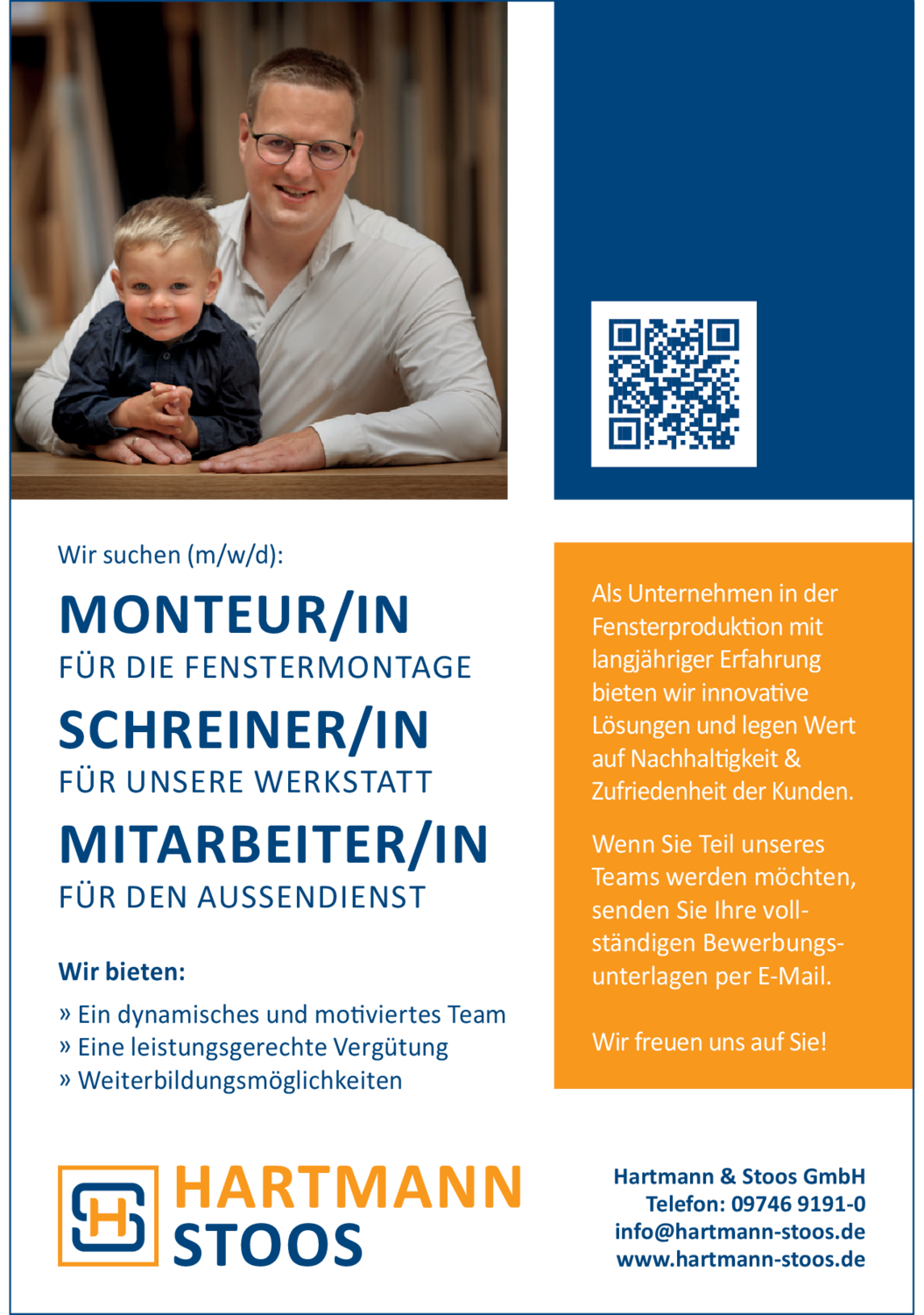 Mitarbeiter/in für den Außendienst (m/w/d)