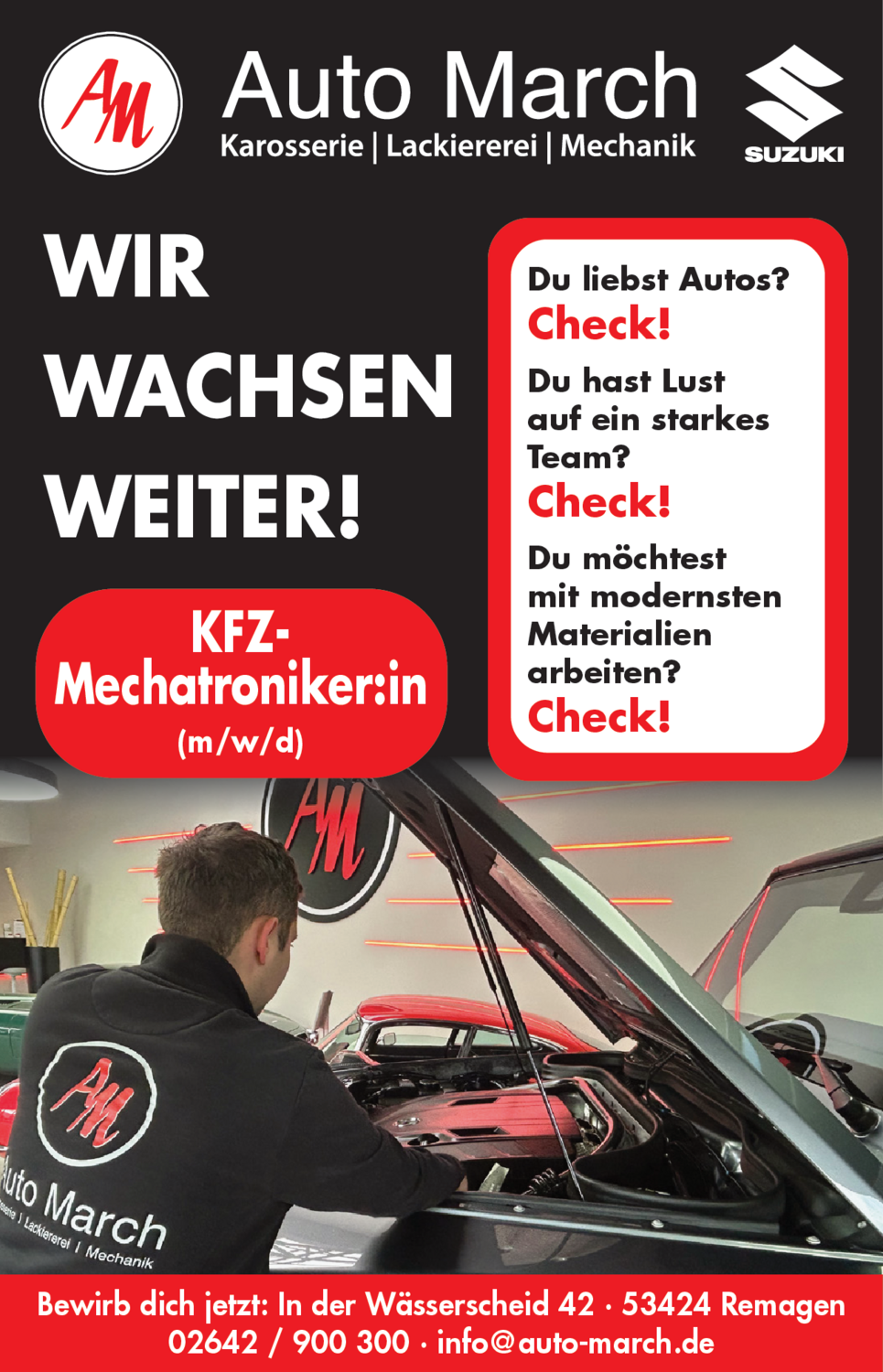KFZ-Mechatroniker:in (m/w/d)
