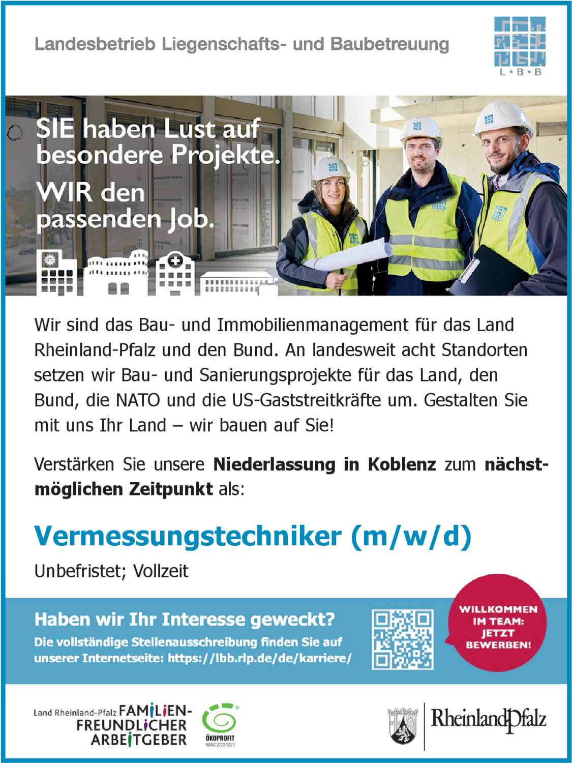 Vermessungstechniker (m/w/d)