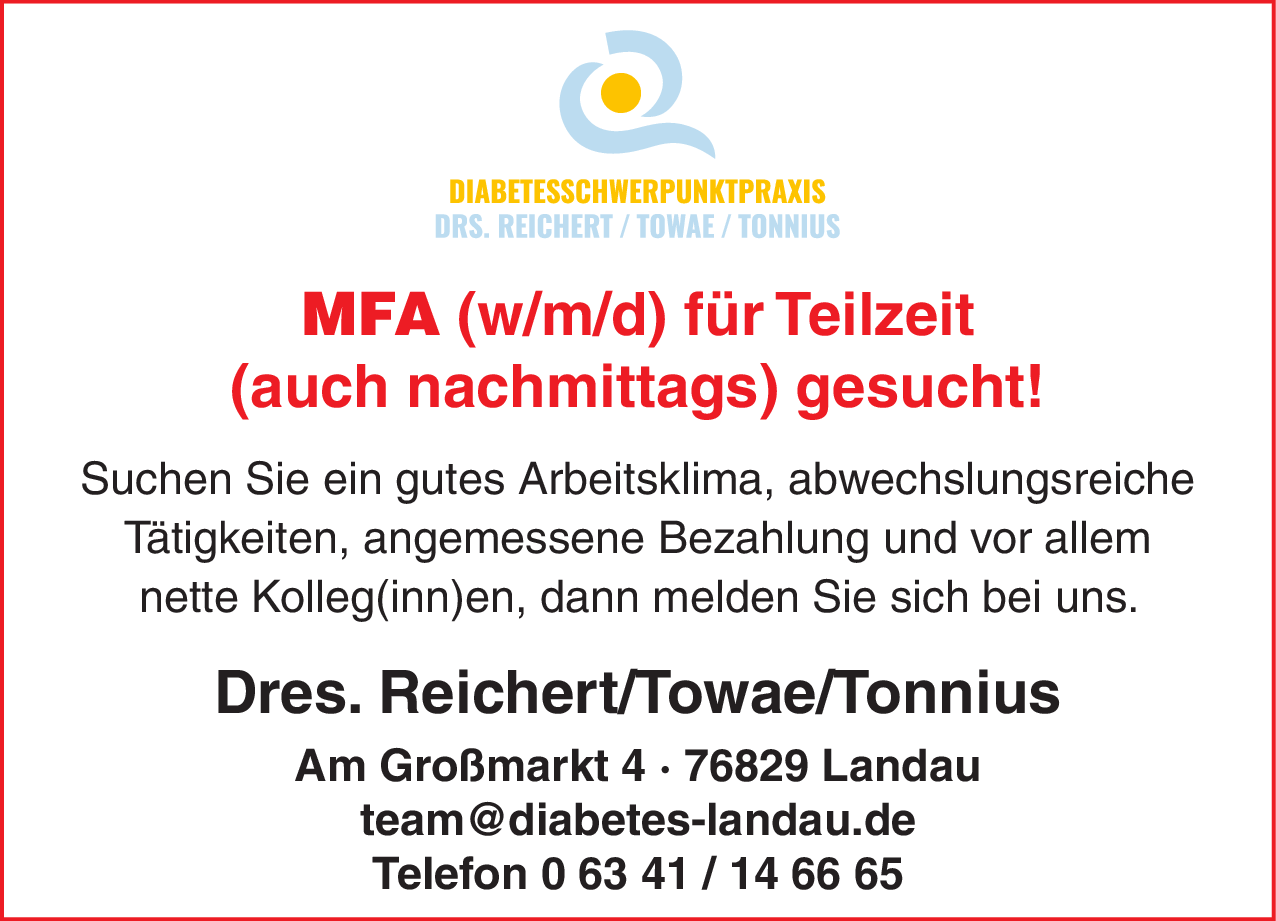 MFA (w/m/d)