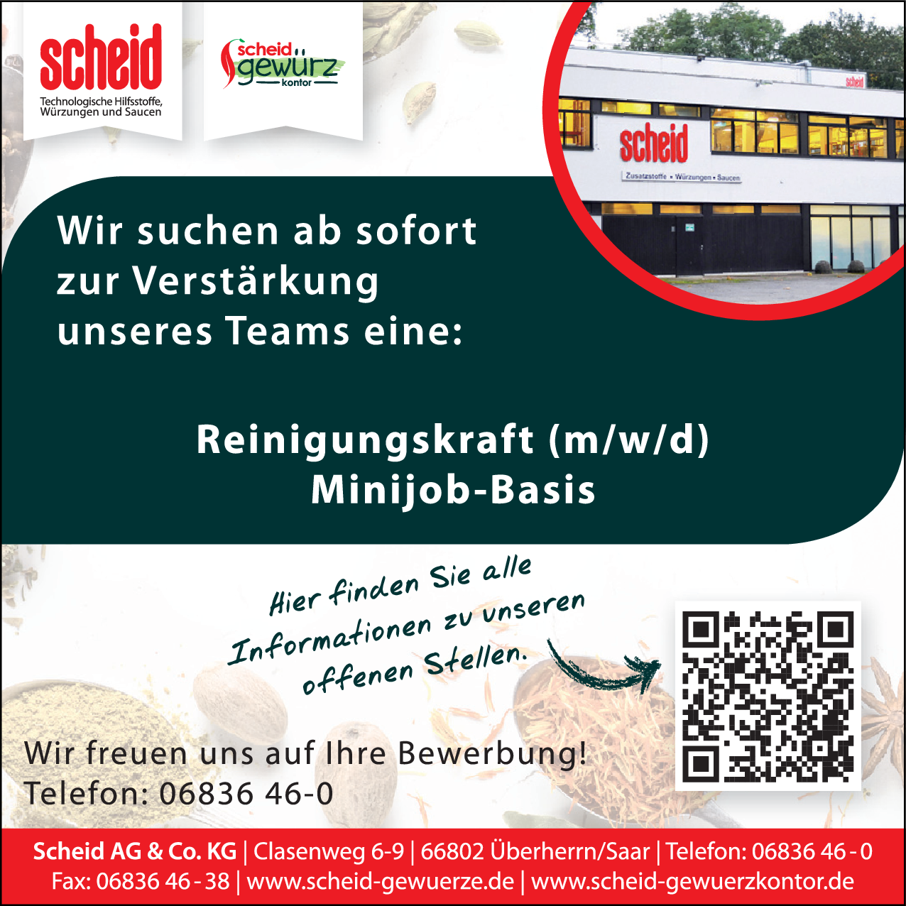 Reinigungskraft (m/w/d)