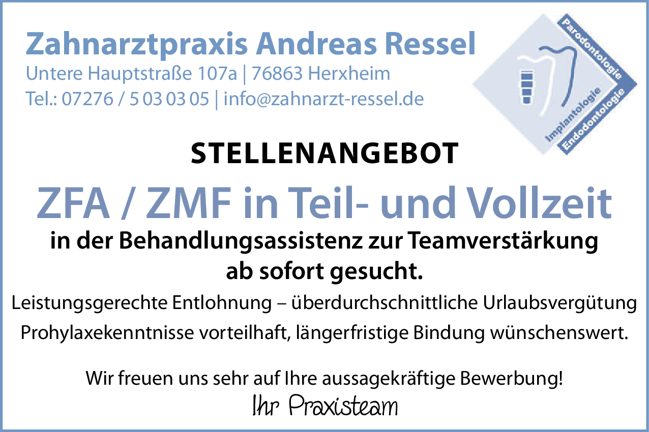 ZFA (m/w/d)