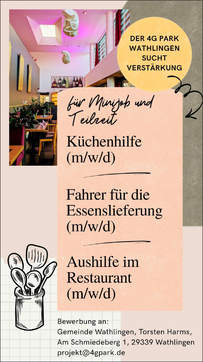 Fahrer für die Essenslieferung (m/w/d)