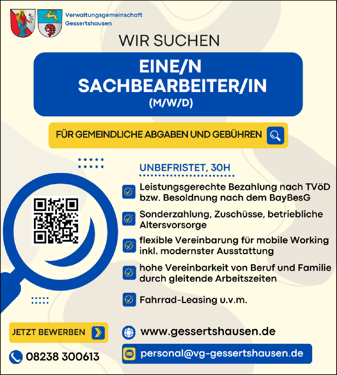 Sachbearbeiter/in (m/w/d)