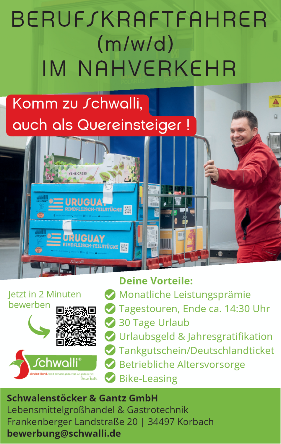 Berufskraftfahrer (m/w/d) im Nahverkehr