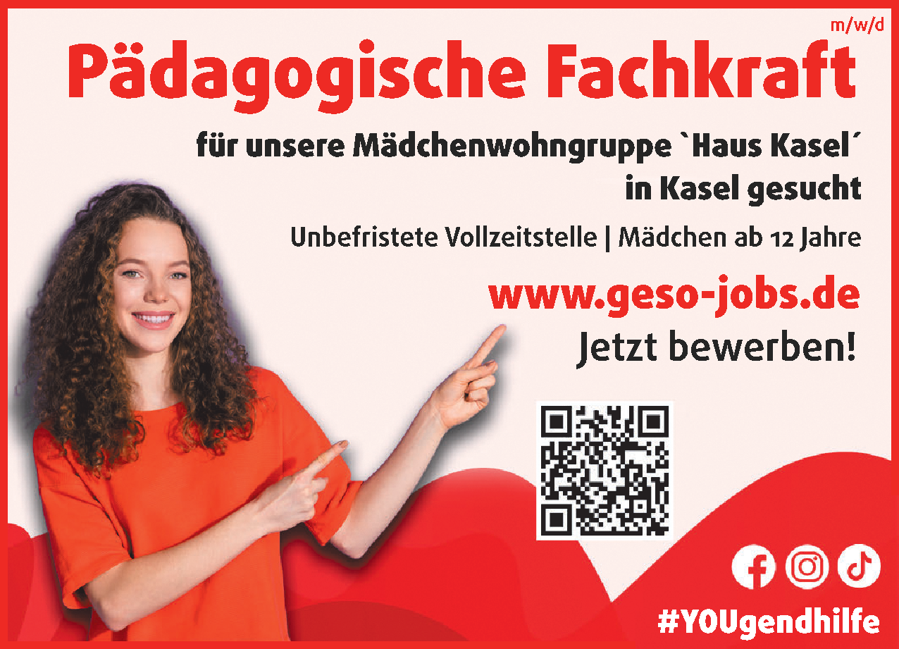Pädagogische Fachkraft (m/w/d)