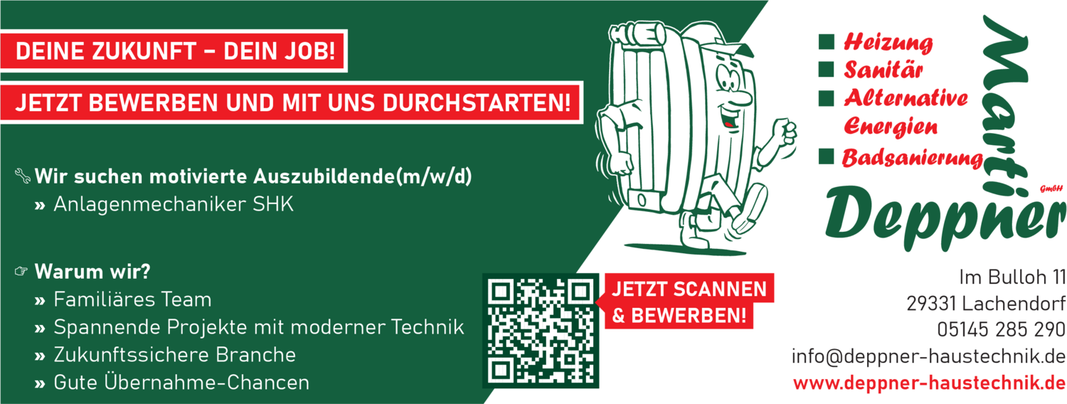 Anlagenmechaniker SHK (m/w/d)