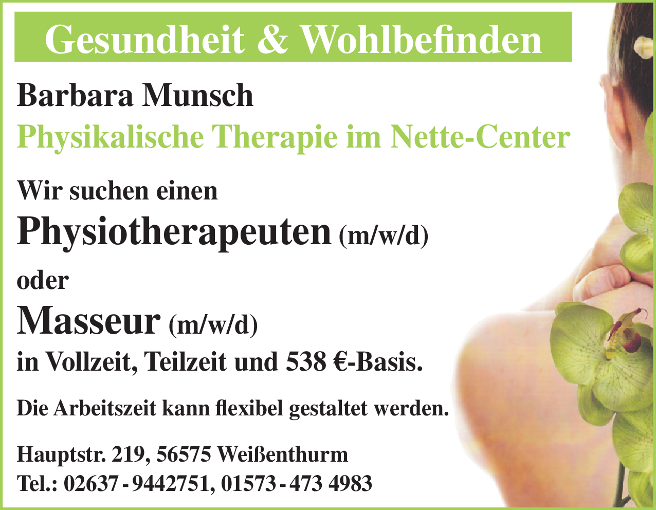 Physiotherapeut (m/w/d)