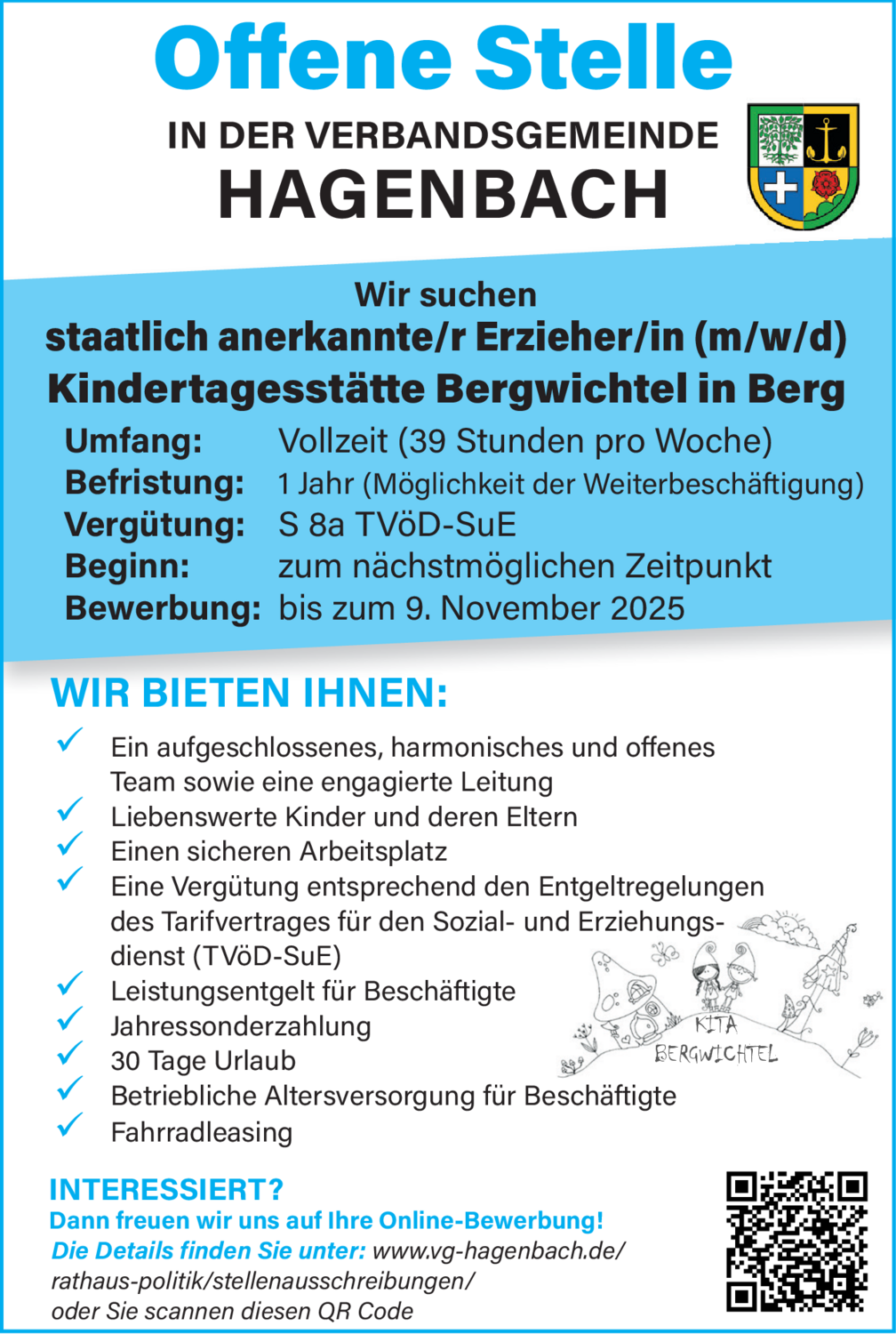 Staatlich anerkannte/r Erzieher/in (m/w/d)