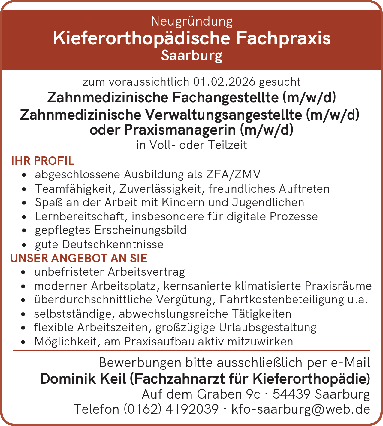 Praxismanagerin (m/w/d)