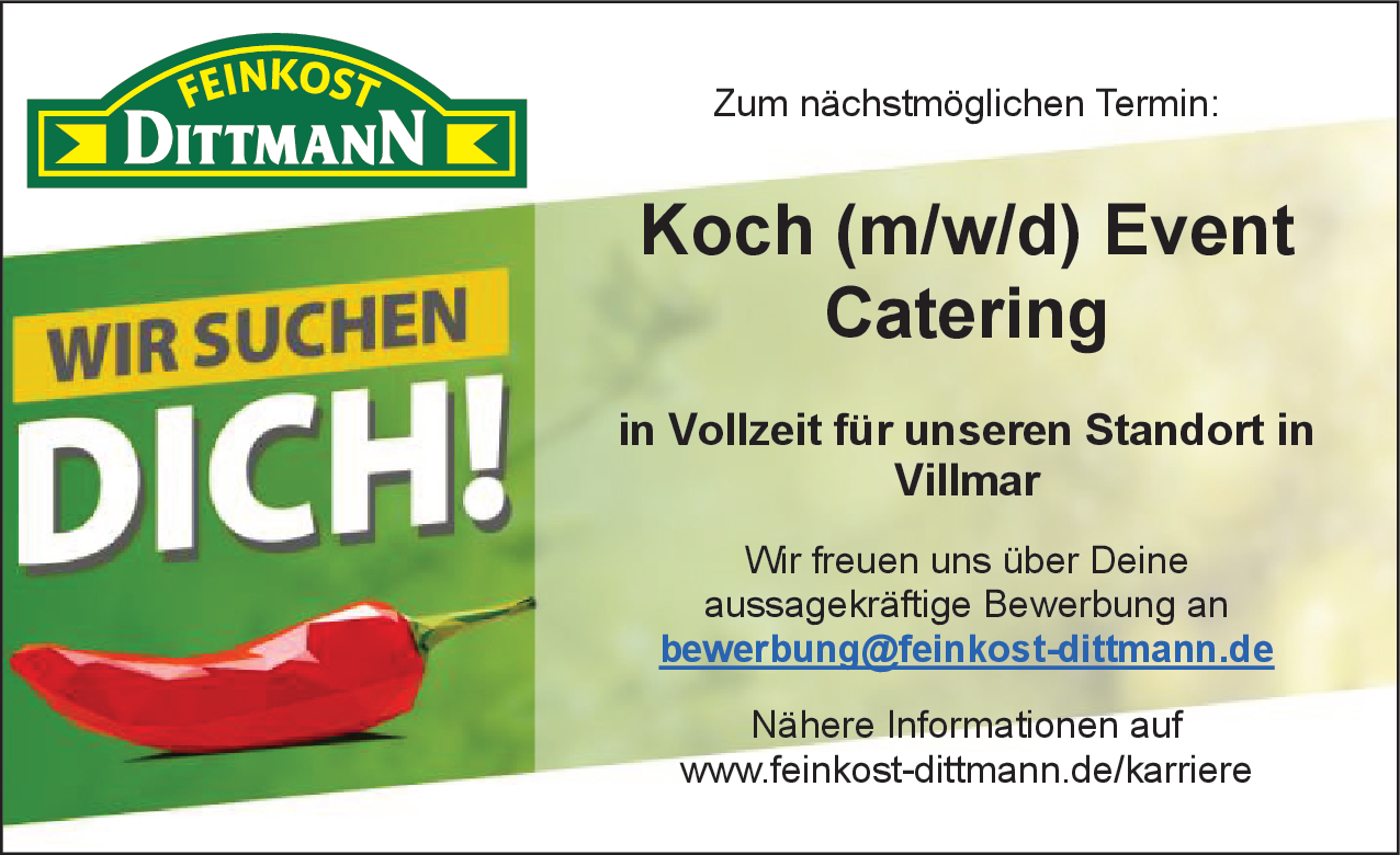 Koch (m/w/d) Event Catering