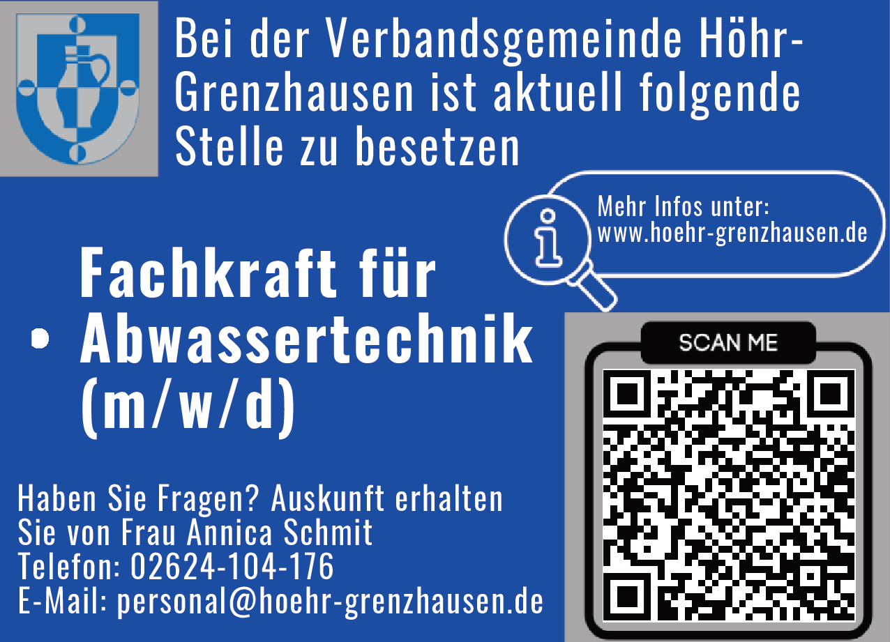 Fachkraft für Abwassertechnik (m/w/d)