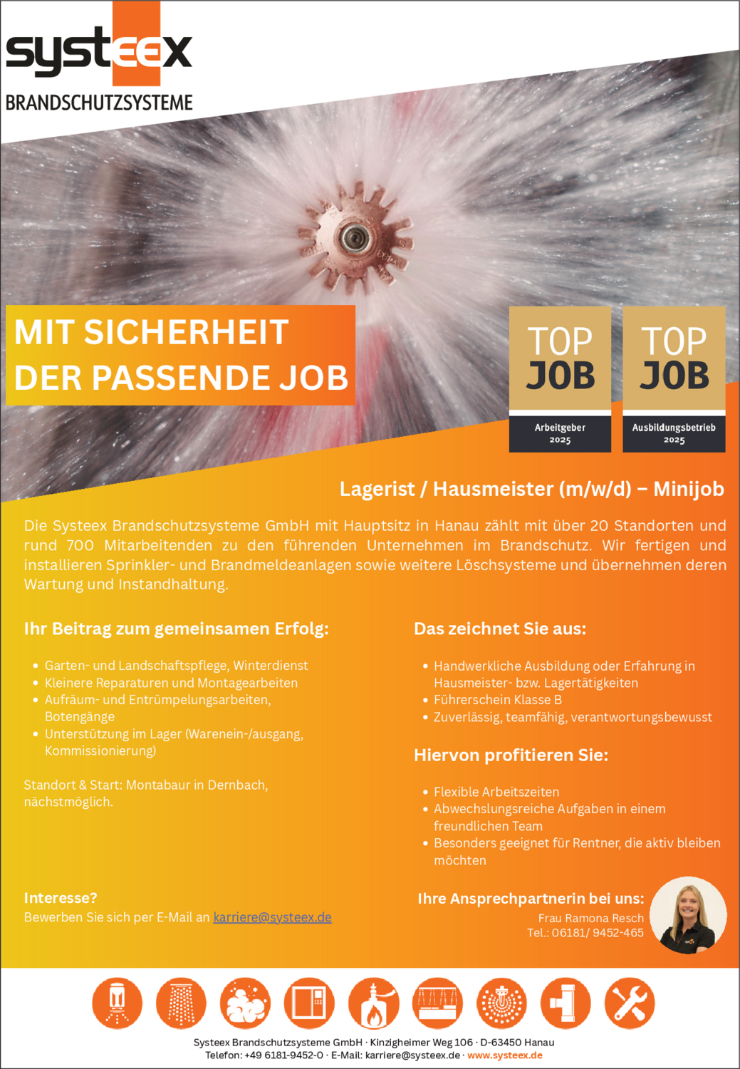 Lagerist / Hausmeister (m/w/d) – Minijob