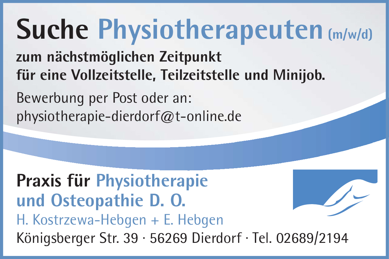 Physiotherapeut (m/w/d)