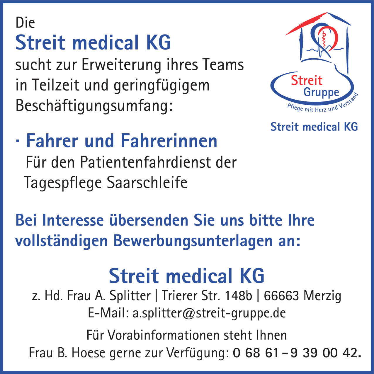 Fahrer und Fahrerinnen (m/w/d)