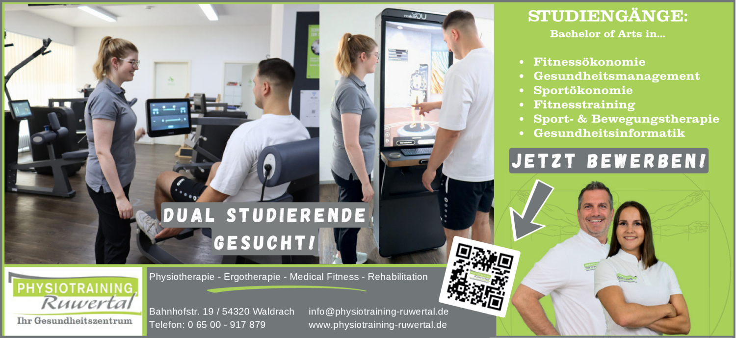 Duale Studierende (m/w/d) - Gesundheitsmanagement
